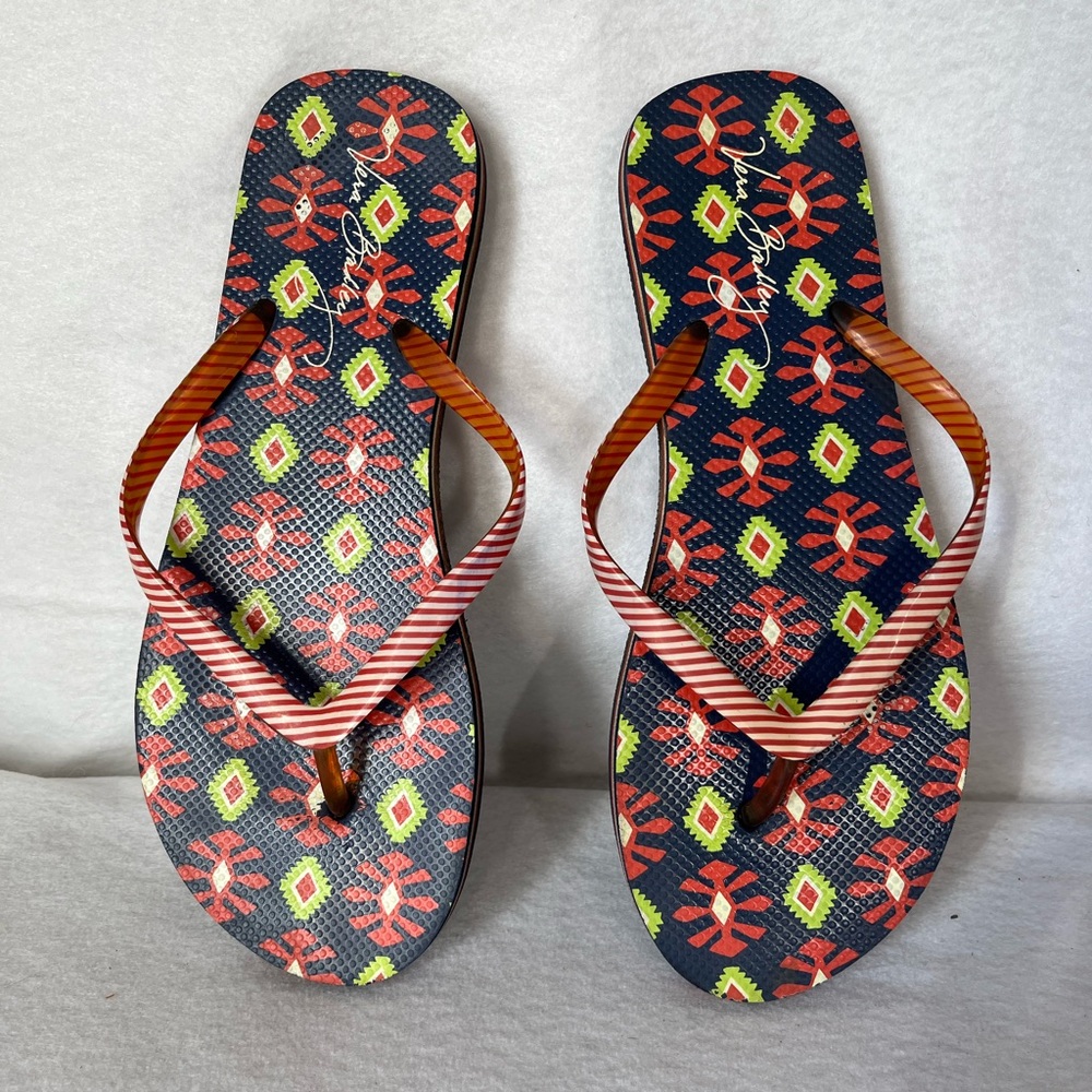 💸 Vera Bradley Flip Flops (Sun Valley)